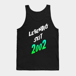 born 2002 birthday present Tank Top